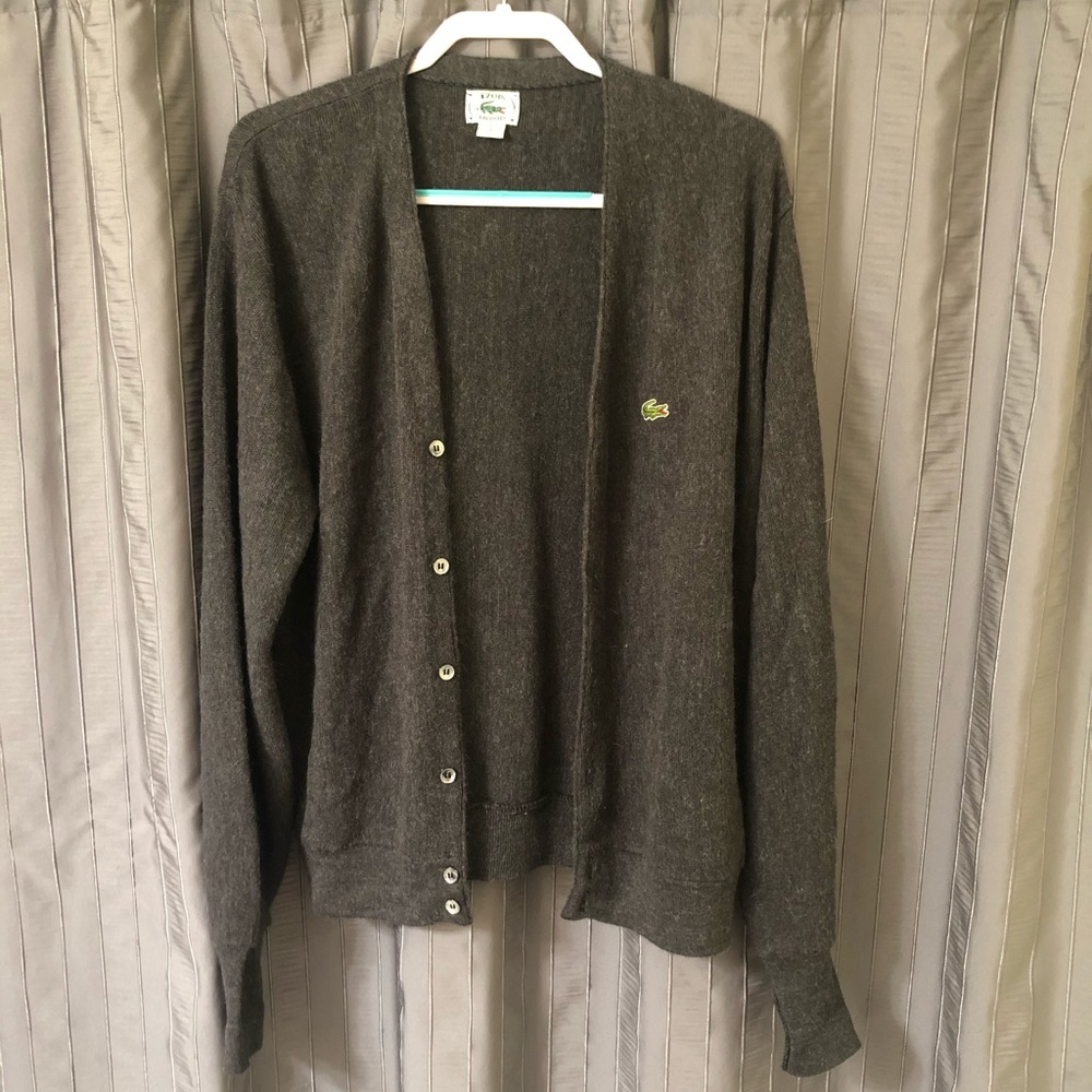Lacoste vintage cardigan